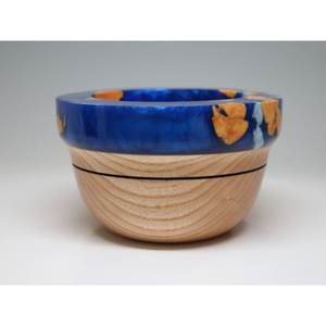 <b>Ice</b> <b>Cream</b> Sweet Serving Bowl Trending Design Medium Size <b>Wooden</b> and Resin Kitchneware Tableware Bowl At Lowest Price - Product Image 1