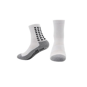 Chaussettes de football tricotées sur mesure en gros pour OEM, respirantes, antidérapantes, haute performance, qualité supérieure, pour hommes - Product Image 2