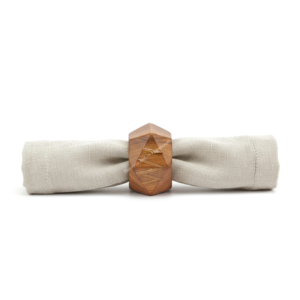 Anillo de Servilleta de Madera Marrón Moderno Pintado a Mano para Decoración de Mesa de Fiesta en Casa, Hotel, Proveedor Mayorista, Fabricante - Product Image 3