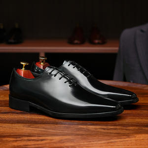 Chaussures de bureau en cuir véritable pour hommes avec semelle extérieure résistante à l'usure et semelle intérieure respirante, chaussures formelles - Product Image 2