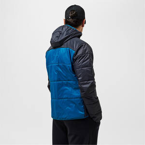 Veste matelassée imperméable chaude pour homme, hiver, impression de logo personnalisée, doudoune, veste à capuche coupe-vent, streetwear - Product Image 5