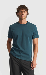 T-shirt oversize tricoté pour homme, 100 % polyester jersey, ourlet bouclé délavé, épaules tombantes, style streetwear, t-shirt vierge - Product Image 5