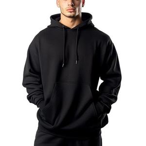 Nueva llegada personalizado GSM sudaderas con capucha de punto logotipo personalizado de los hombres de gran tamaño Sudadera con capucha conjunto de manga larga de talla grande de exportación de BD - Product Image 3