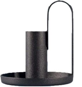 Portavelas estándar o velas cónicas. Candelabros altos delgados con diferentes. Le da una atmósfera sutil y elegante - Product Image 5