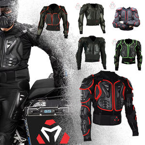 Chaqueta de Seguridad para Motociclismo de Verano e Invierno, Transpirable, con Armadura, Manga Larga, Unisex, Todas las Tallas, Negra, 100% Poliéster, Motocross - Product Image 4