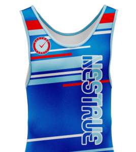Singlet d'haltérophilie unisexe personnalisé pour hommes Gym Sports Wrestling Sublimation Design personnalisé Singlet personnalisé - Product Image 4