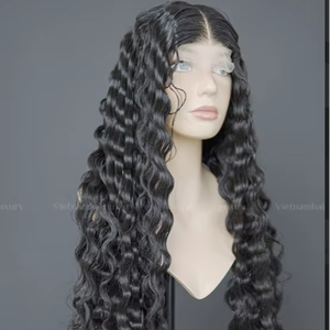 Steamed Ocean Wavy Single Weft Remy Hair Free <b>Tangle</b> and Shedding From Vietnamese Origin High Quality Remy Hair Weft - Product Image 1