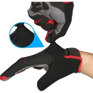 Venta al por mayor transpirable dedo completo ligero antideslizante bicicleta de montaña ciclismo mano guantes verano Fitness ciclismo guantes - Product Image 4