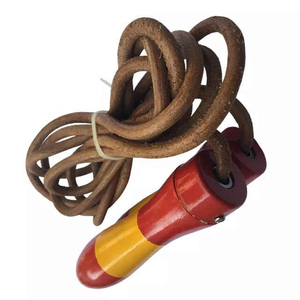 เชือกกระโดดมือจับไม้เชือกกระโดดเชือกกระโดดเชือกกระโดดแบบทึบทำจากเหล็กไม่มีคำวิจารณ์ผู้ผลิตโรงงาน - Product Image 4