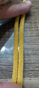 Aiguillettes de oro personalizados, textiles para el hogar, decoración de uniformes WOK, accesorios ceremoniales bolivianos, cordones con acabado recubierto - Product Image 3