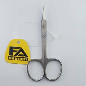 Ciseaux à cuticules à pointe de flèche gaucher pointu finition polonaise acier inoxydable produits de qualité supérieure - Product Image 2