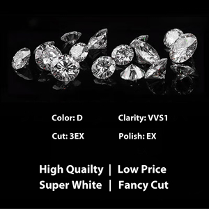1ct 2ct 3ct DEF GRA Piedras sueltas redondas GRA Moissanite Diamante Fabricante Precio <span class=keywords><strong>de</strong></span> fábrica al por mayor - Product Image 3