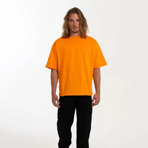 เสื้อยืดผู้ชายทรงโอเวอร์ไซส์ ผ้าคอตตอน 100% คุณภาพสูง ทรงหลวม ไหล่ตก หนานุ่ม ไม่ยับ แห้งเร็ว - Product Image 6