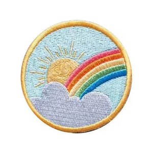 Chenille bordado 3D parches números letras hechas en Pakistán producción profesional parches bordados - Product Image 5