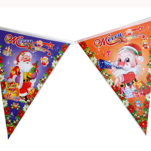 <b>Paper</b> Triangle <b>Bunting</b> for Christmas Diwali & Back to School Decorations - Product Image 3