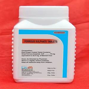 Tabletas ferrosas más vendidas Nuevo suplemento sanitario en rango - Product Image 4