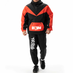 Conjunto deportivo ligero de chaqueta y pantalón con cremallera para hombre, ideal para correr, entrenar y uso casual. - Product Image 5