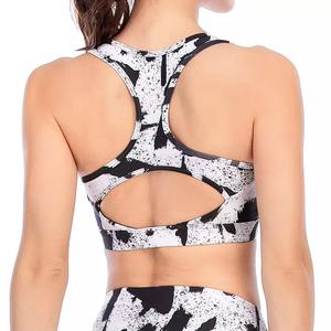 Custom Gym Fitness Set for Women Yoga <b>Leggings</b> Sports Bra Set Breathable for Women - Product Image 3