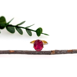 ทับทิมสีแดงเลือดธรรมชาติขนาด9X11มม. พลอยเจียระไนแบบเหลี่ยมเพชรพลอยอินทรีย์ที่มีคุณภาพผ่านการตัดอย่างยอดเยี่ยมทำให้หลวม - Product Image 2