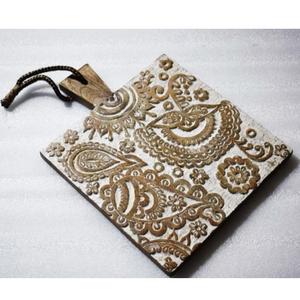 Cutting Board Handmade Rectangle Shaped Wooden with Natural <b>Rope</b> Hanging Option Customised for Home Hotel Restaurant - Product Image 6