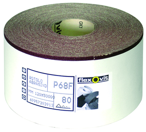 Carta Abrasiva Flexovit P68f Cm. 12 (h) X 50 Mt. Grana 60 Mt 50 - Product Image 1