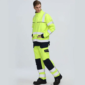 Mono de seguridad barato para hombre, ropa de trabajo de color sólido, Mono de últimos diseños de alta calidad para hombre - Product Image 6