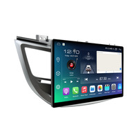 Radio Mobil Android WITSON Layar Ultra Tipis 12.5 inci untuk Hyundai Tucson 3 2015-2018, Multimedia Stereo GPS CarPlay Player