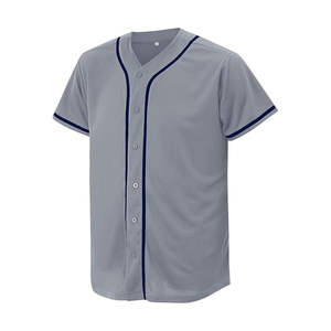 Maillot de baseball vierge, vente en gros à bas prix, maillot de baseball personnalisé, tous les numéros, noms et logos cousus - Product Image 1