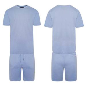 Vêtements pour hommes de bonne qualité OEM personnalisé nouveau design de mode broderie impression grande taille ensembles pour hommes 100% coton vêtements d'été - Product Image 1