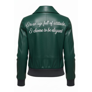 Chaqueta Bomber de Invierno Impermeable para Mujer, Estilo Retro, Color Azul Marino Vintage, Chaqueta de Motociclista con Relleno de Algodón - Product Image 6