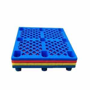 Palette en plastique HDPE robuste pour le stockage en entrepôt et la logistique - Product Image 1