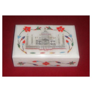 Las Nuevas Cajas Decorativas con Incrustaciones de Mármol para Decoración del Hogar, Regalos Empresariales y Regalos Corporativos con Acabado Fino - Product Image 1