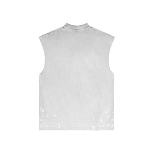 Débardeur ample pour homme, grande taille, respirant, veste de sport sans manches, couleur unie - Product Image 6