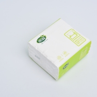 Papier mouchoir facial en pâte de bois vierge absorbant l'eau, 4 plis, blanc, gaufrage, fabrication sur mesure, usage quotidien