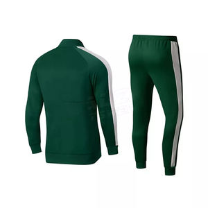 Chándal de fútbol para hombre con logotipo personalizado, resistente al viento, transpirable, informal, de tecnología sólida, Polar, cremallera, para correr - Product Image 6