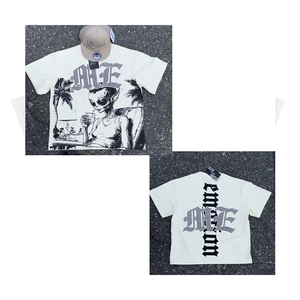 Camiseta de Manga Corta Informal para Hombre, de Alta Calidad, 100% Algodón, Transpirable, Antiarrugas, de Secado Rápido, Diseño Personalizado al por Mayor, Talla Grande - Product Image 6