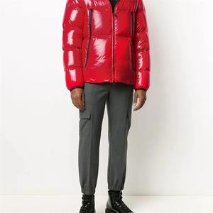 Veste matelassée légère XL pour homme, col montant d'hiver avec capuche, manteau bulle résistant à l'eau, revêtement durable pour rue haute - Product Image 2