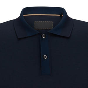 Venta caliente de alta calidad suave ligero transpirable Material diseño personalizado hombres Casual para Polo camisa de talla grande - Product Image 2