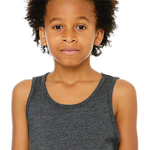 Sideseamed-Camiseta de algodón peinado para hombre y mujer, Jersey de talla 100% Airlume y Ring Spun de 30 oz, color gris oscuro, brezo, juvenil - Product Image 4