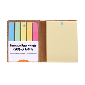 Personalized Feron Cork <b>Notepads</b> for Notebooks - Product Image 2