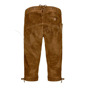 ผู้ผลิตปากีสถานเยอรมันบาวาเรีย Lederhosen ผู้ชายเยอรมันแบบดั้งเดิม Lederhosen - Product Image 3