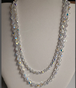 Trendy High Quality Unique Western Beaded <b>Scarf</b> Necklace, Fringe Beaded Bandana - Product Image 2