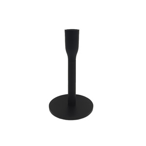 Antique Design <b>Metal</b> Taper <b>Candle</b> <b>Holder</b> <b>Black</b> Finished For Home Wedding Christmas Tabletop Decoration Wholesale Bulk - Product Image 3