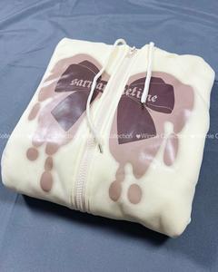 Custom Zip up Hoodie High Quality Hoodies Zip Ups 400/500 Gsm Oversize Zipper Luxury 100% Cotton <b>Blank</b> Unisex Fleece Zip Hoodie - Product Image 5