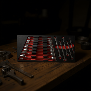 Usag 13-Piece Combination <b>Wrench</b> Set in Inches - Product Image 3