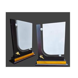 Trophée en bois naturel bon bois fabriqué à la main nouveau Design maison bureau décoratif pièce maîtresse et cadeau pour récompenses et plaques - Product Image 4