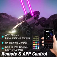 Nouveaux projecteurs LED RGBW 24V Raptor ATV de 3 pouces, étanches IP67, avec support en acier inoxydable pour camions, motos, 4x4