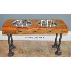 Juego de 2 Tazones Metálicos para Perros, Calidad Premium, Forma Redonda, Decorativos para Jardín, Únicos para Agua y Comida - Product Image 6
