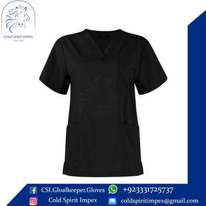 Conjunto de fregado para correr elástico fresco para mujer, uniformes de hospital esenciales en tamaños regulares y pequeños, tela de punto al por mayor - Product Image 5