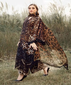 Winterabaya elegante Lino Dubai Abaya 3 piezas conjunto Turquía musulmán vestido clásico Jibab mujeres - Product Image 1